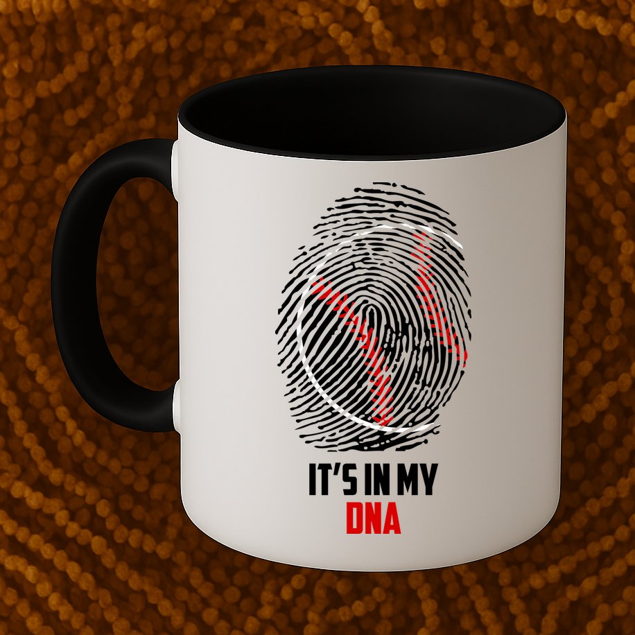 It's In My DNA Baseball Mug