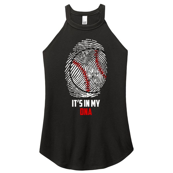 It's In My DNA Baseball Women's Perfect Tri Rocker Tank