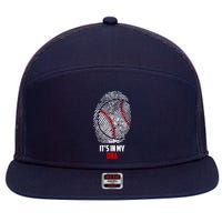 It's In My DNA Baseball 7 Panel Mesh Trucker Snapback Hat