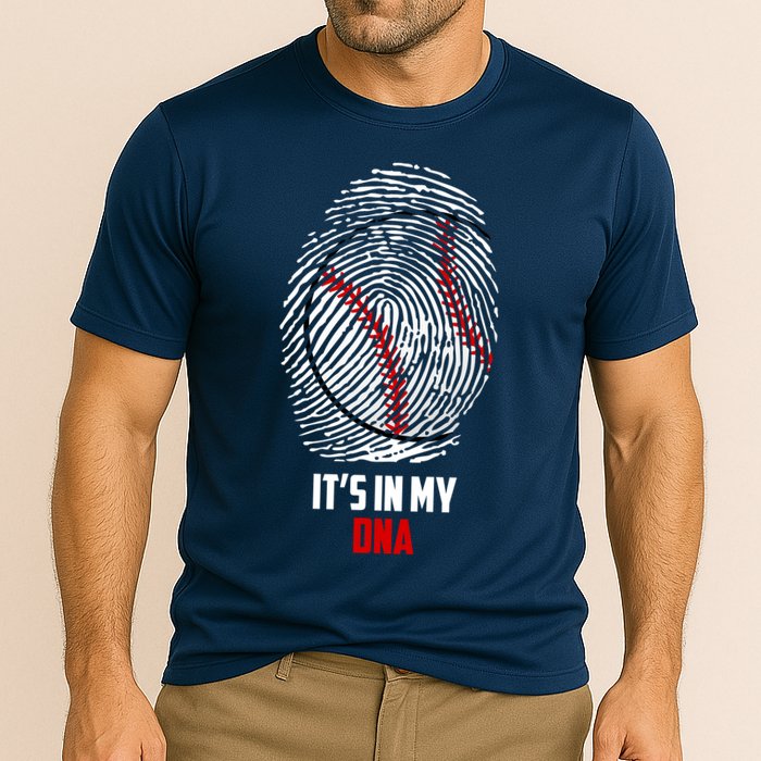 It's In My DNA Baseball Cooling Performance Crew T-Shirt