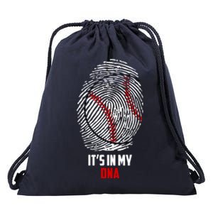 It's In My DNA Baseball Drawstring Bag