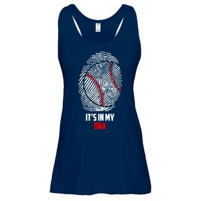 It's In My DNA Baseball Ladies Essential Flowy Tank