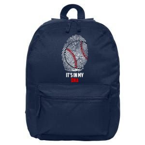 It's In My DNA Baseball 16 in Basic Backpack