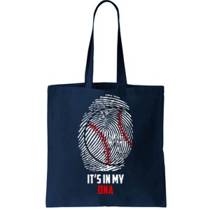 It's In My DNA Baseball Tote Bag