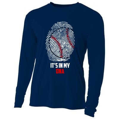 It's In My DNA Baseball Cooling Performance Long Sleeve Crew
