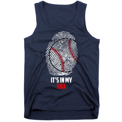 It's In My DNA Baseball Tank Top