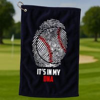It's In My DNA Baseball Golf Towel