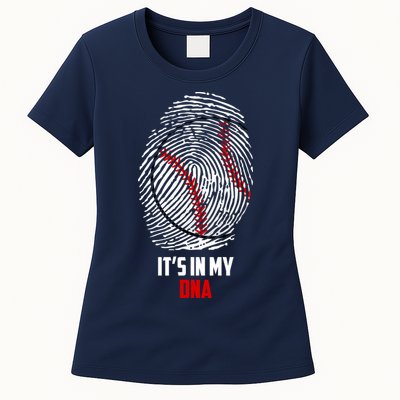 It's In My DNA Baseball Womens T-Shirt
