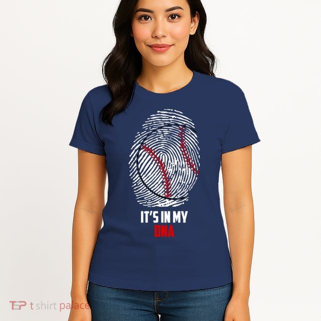 It's In My DNA Baseball Womens T-Shirt