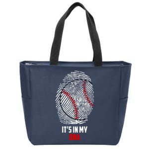 It's In My DNA Baseball Zip Tote Bag