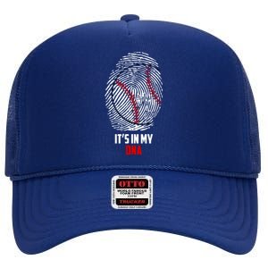 It's In My DNA Baseball High Crown Mesh Back Trucker Hat