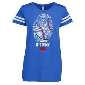 It's In My DNA Baseball Enza Ladies Jersey Football T-Shirt