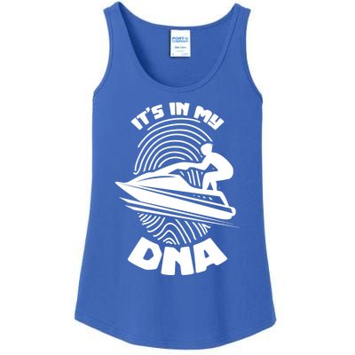 Its In My Dna Jet Skiing Water Sport Jetski Lovers Gift Ladies Essential Tank