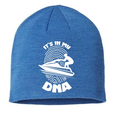 Its In My Dna Jet Skiing Water Sport Jetski Lovers Gift Sustainable Beanie