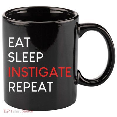 INSTIGATOR 11oz C Handle Ceramic Mug