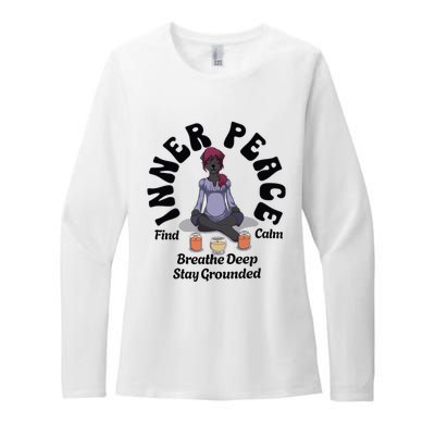 Inspirational Womens CVC Long Sleeve Shirt