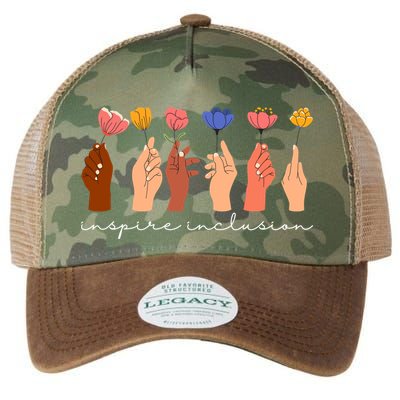 Inspire Inclusion National Womens Day Floral Legacy Tie Dye Trucker Hat