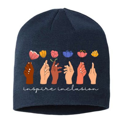 Inspire Inclusion National Womens Day Floral Sustainable Beanie