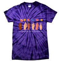 Inspire Inclusion National Womens Day Floral Tie-Dye T-Shirt