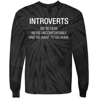 INTROVERTS Tie-Dye Long Sleeve Shirt