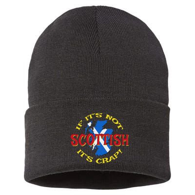 If ItS Not Scottish ItS Crap! Sustainable Knit Beanie