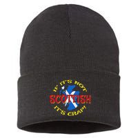 If ItS Not Scottish ItS Crap! Sustainable Knit Beanie
