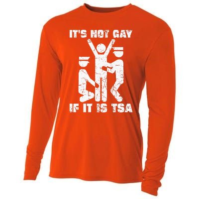 It Is Not Gay If ItS Tsa Security Cooling Performance Long Sleeve Crew