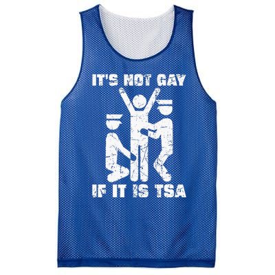 It Is Not Gay If ItS Tsa Security Mesh Reversible Basketball Jersey Tank