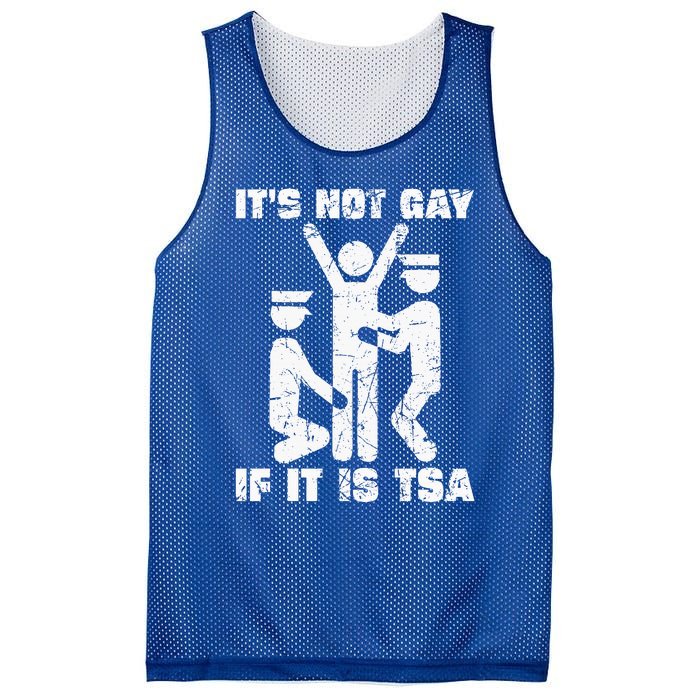 It Is Not Gay If ItS Tsa Security Mesh Reversible Basketball Jersey Tank