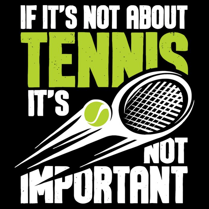 If ItS Not About Tennis ItS Not Important Sports Lover City Backpack
