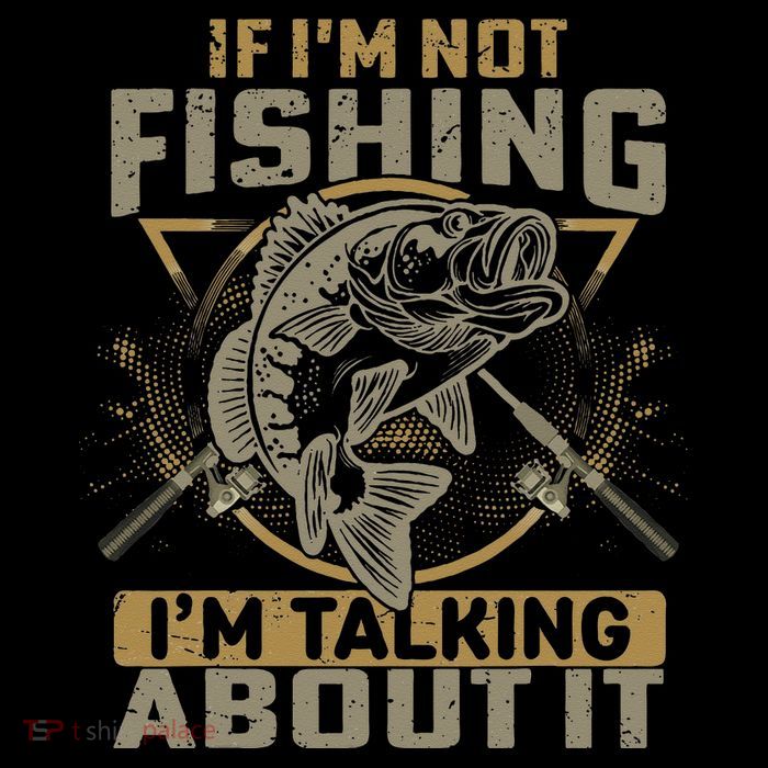 If I'm Not Fishing I'm Talking About It Funny Fishing Quote Wool Snapback Cap