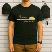 Indiana Its Not That Bad Awesome Retro State T-Shirt