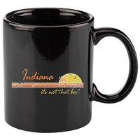 Indiana Its Not That Bad Awesome Retro State 11oz C Handle Ceramic Mug