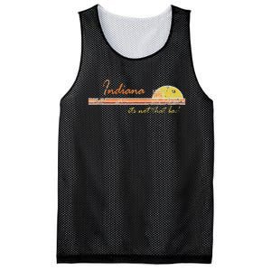 Indiana Its Not That Bad Awesome Retro State Mesh Reversible Basketball Jersey Tank