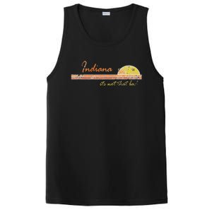 Indiana Its Not That Bad Awesome Retro State PosiCharge Competitor Tank