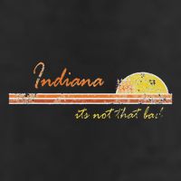 Indiana Its Not That Bad Awesome Retro State Trucker Hat
