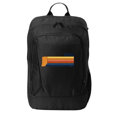 Retro Vintage Indiana City Backpack