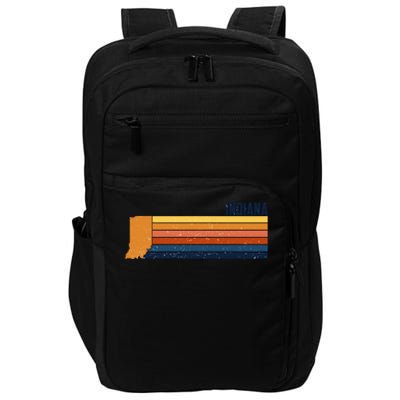 Retro Vintage Indiana Impact Tech Backpack