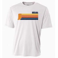 Retro Vintage Indiana Cooling Performance Crew T-Shirt