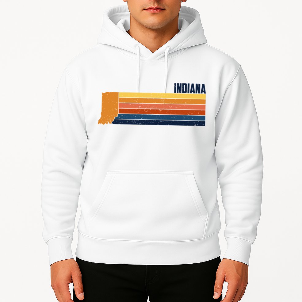 Retro Vintage Indiana Hoodie