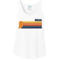 Retro Vintage Indiana Ladies Essential Tank