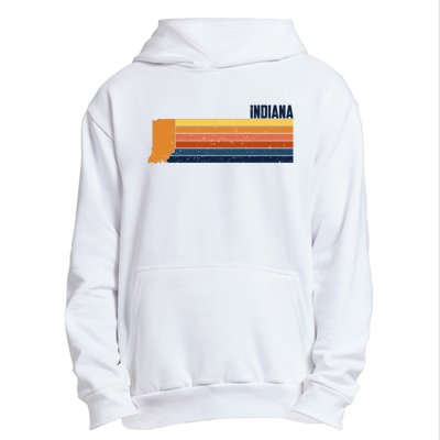 Retro Vintage Indiana Urban Pullover Hoodie