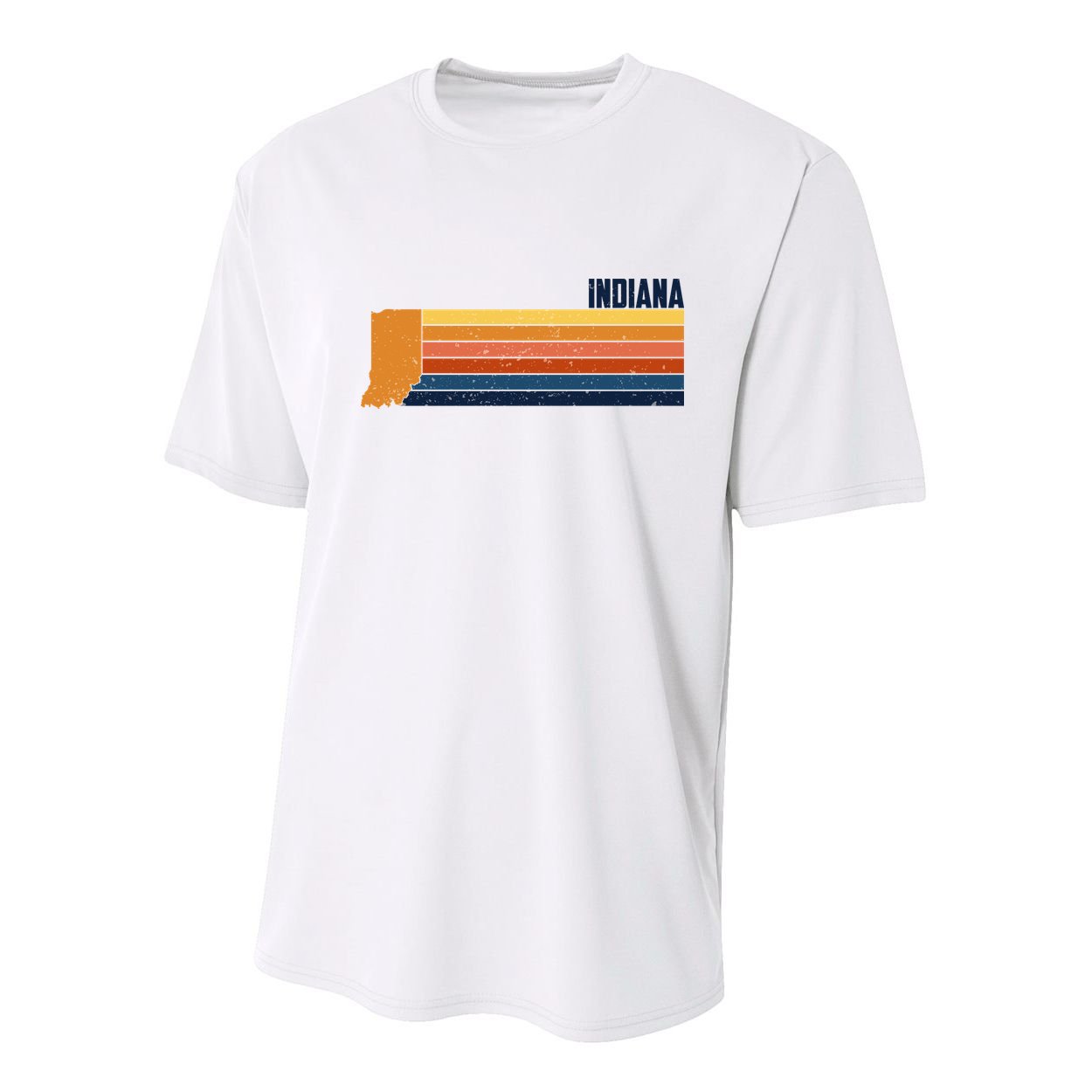 Retro Vintage Indiana Youth Performance Sprint T-Shirt