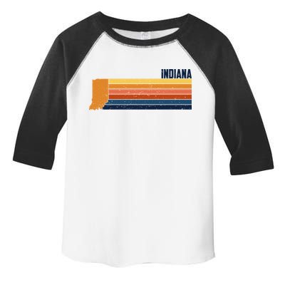 Retro Vintage Indiana Toddler Fine Jersey T-Shirt