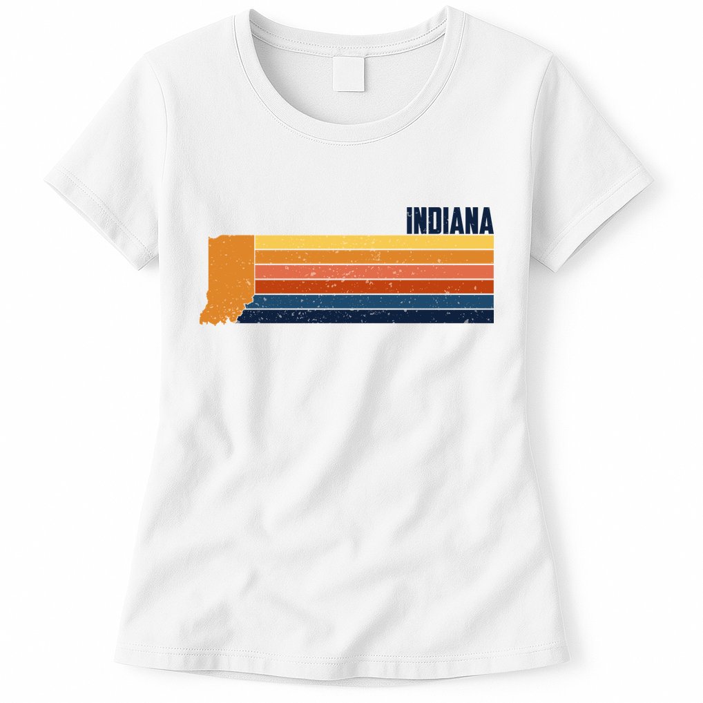Retro Vintage Indiana Womens T-Shirt