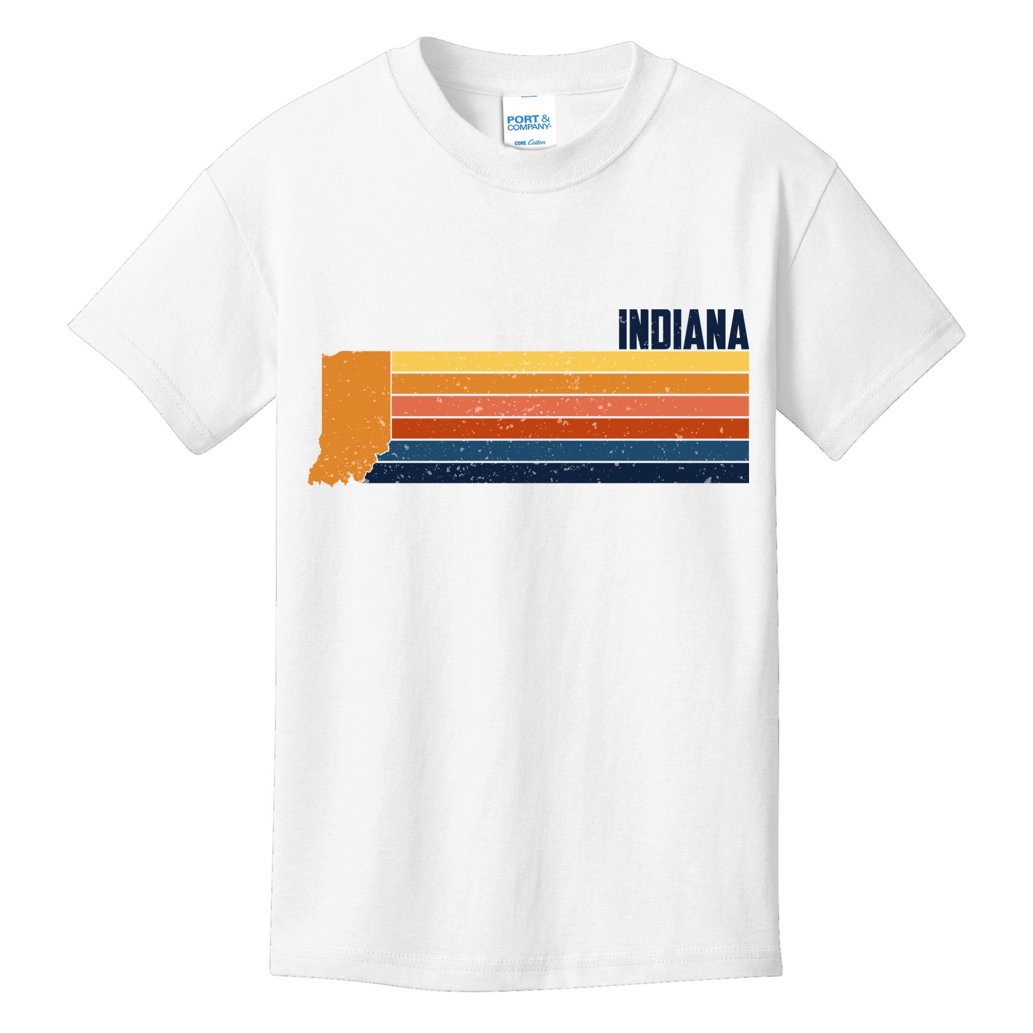 Retro Vintage Indiana Kids T-Shirt
