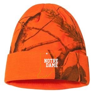 Indiana In N.O.T.R.E D.A.M.E State Of Indiana Kati Licensed 12" Camo Beanie