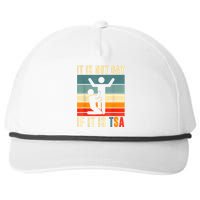 It Is Not Gay If ItS Tsa Funny Security Outfit Retro Snapback Five-Panel Rope Hat