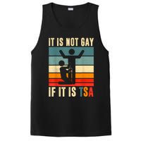 It Is Not Gay If ItS Tsa Funny Security Outfit Retro PosiCharge Competitor Tank