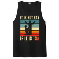 It Is Not Gay If ItS Tsa Funny Security Outfit Retro PosiCharge Competitor Tank